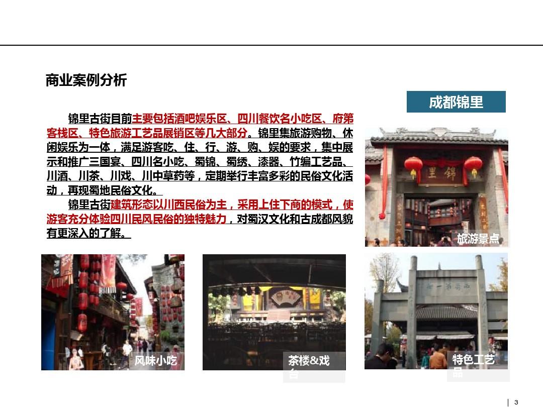 成功商业街区案例分析(成都锦里、宽窄巷子、上海新天地、田子坊 (NXPowerLite)