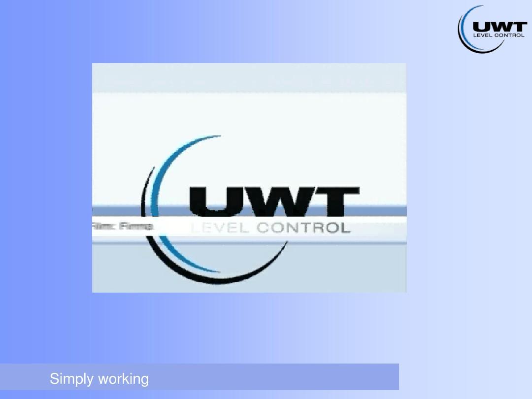 德国UWT料位开关产品介绍