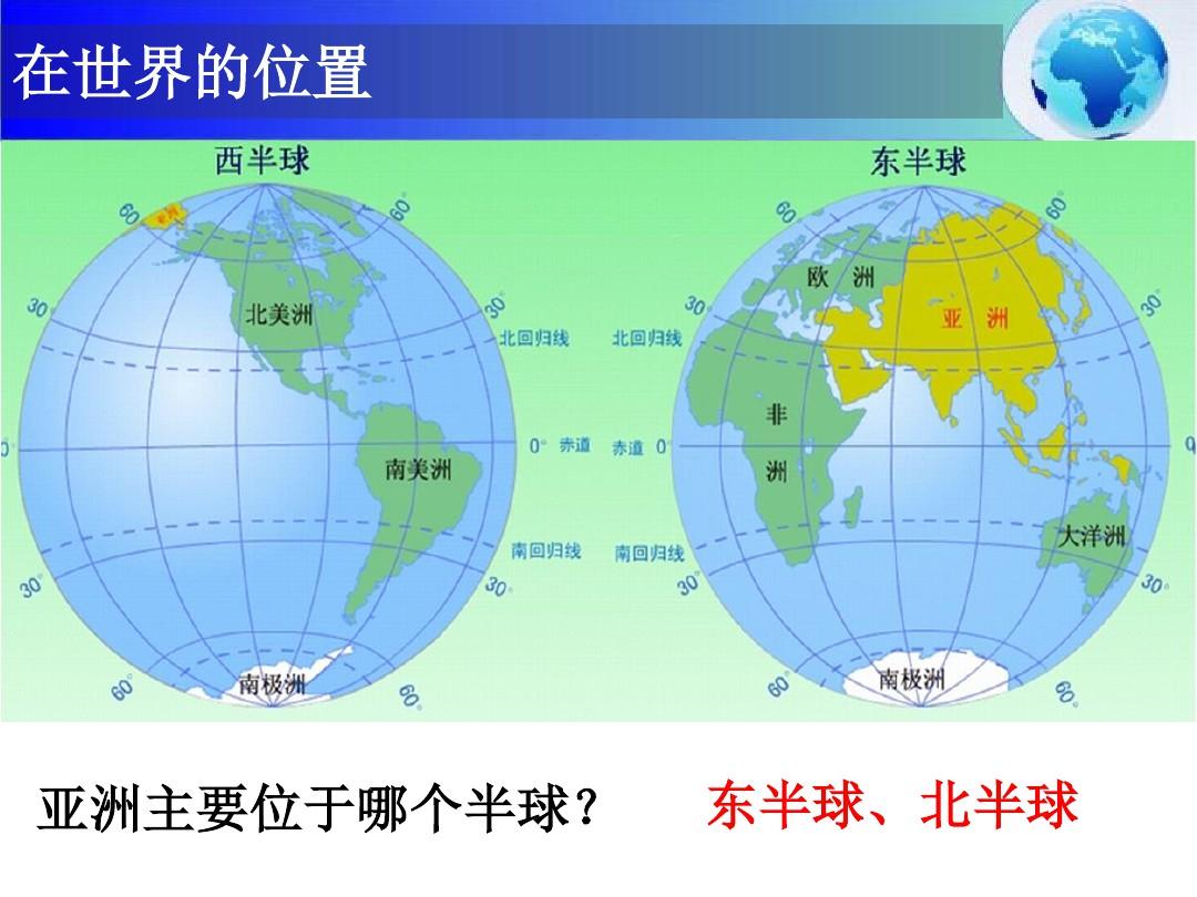区域地理复习 世界地理之亚洲概述 (28张PPT)
