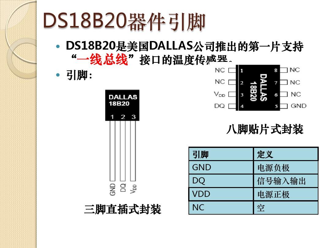 温度传感器DS18B20讲解