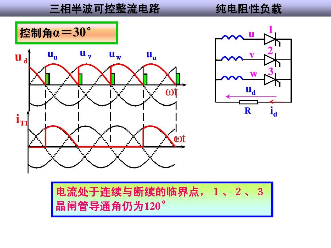 电气-三相整流电路原理及计算_20110321