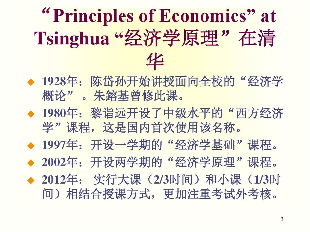 清华经济学原理课件1什么是经济学