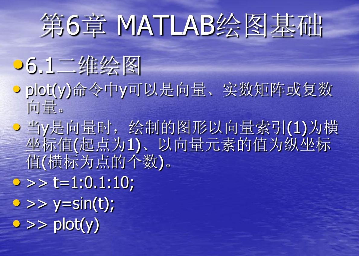 matlab7从入门到精通第6章