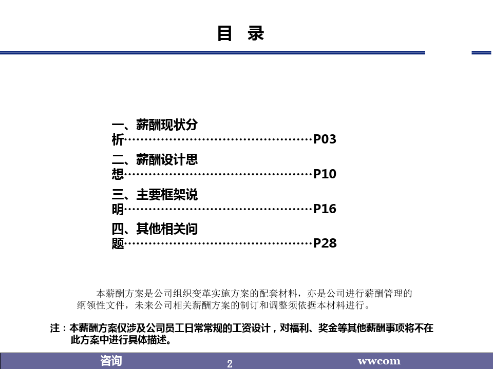 企业薪酬设计实施方案(制造业必看).ppt