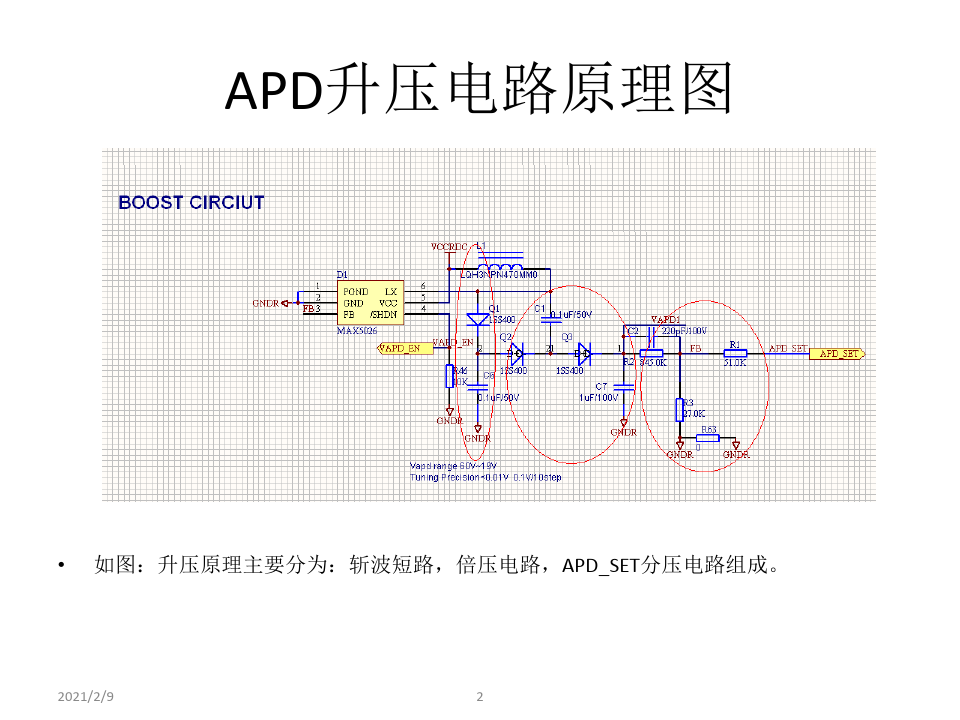 APD升压电路培训PPT课件