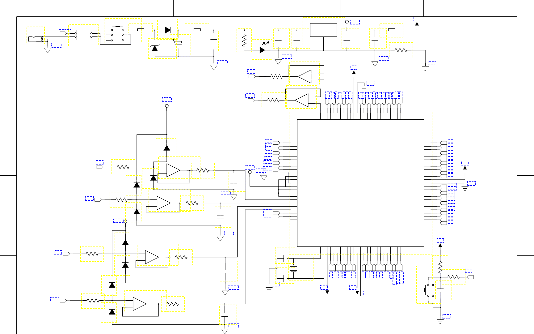 C8051F020开发板原理图