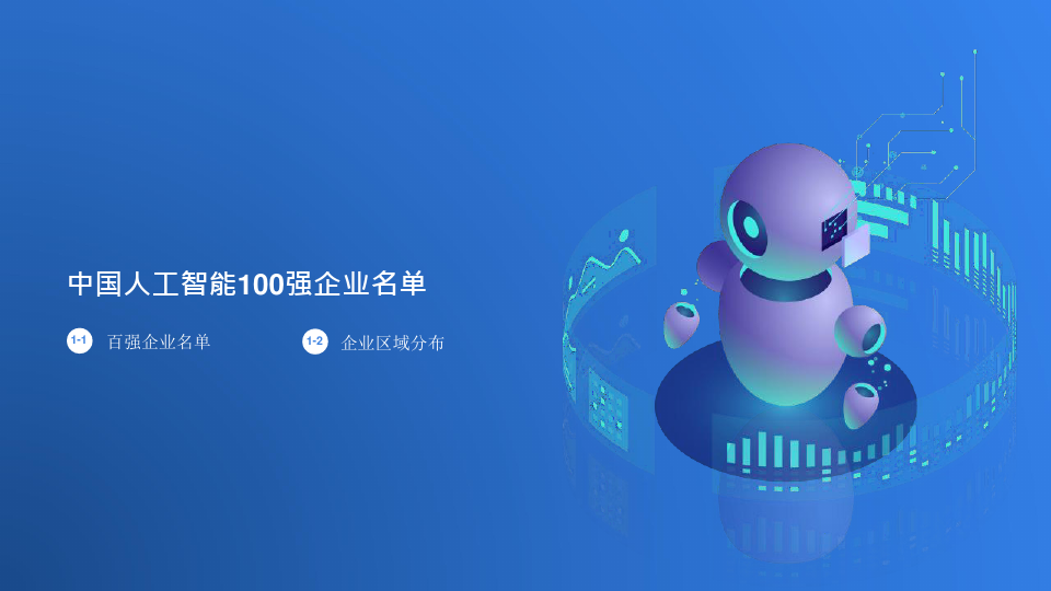 中国人工智能100强名单分析