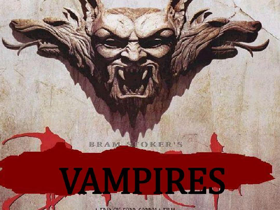 关于吸血鬼Vampire的PPT-超赞!!共30页