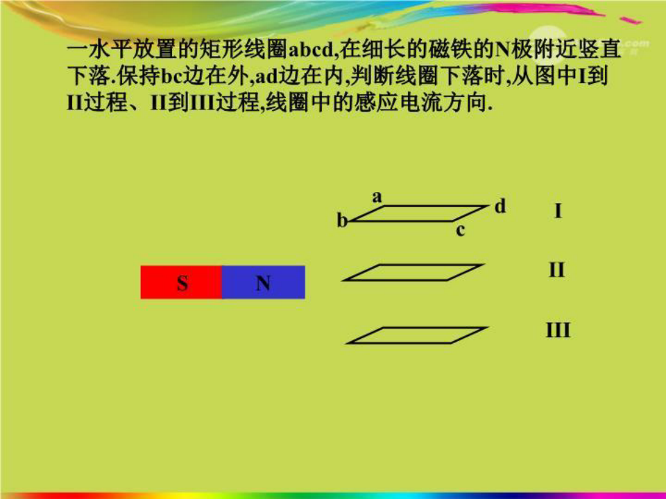 吉林省长春市第五中学高三物理电磁感应复习课件2