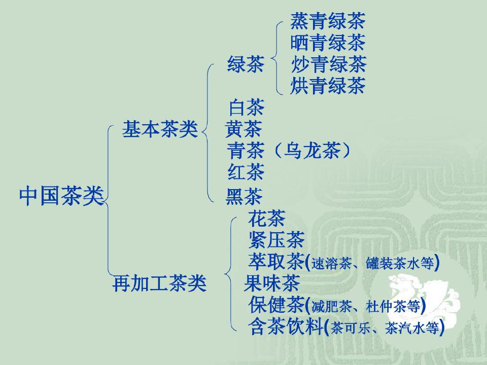 中国茶叶分类和制作方法共121页文档