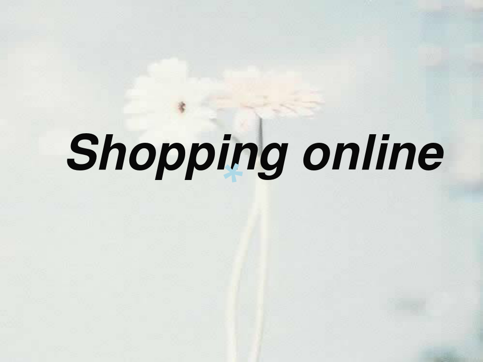 网购Online Shopping英语