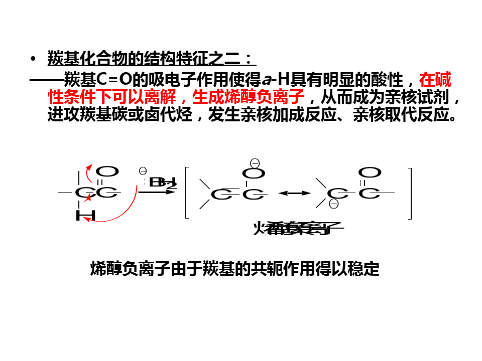 高等有机化学第6章羰基化合物的反应精品PPT课件