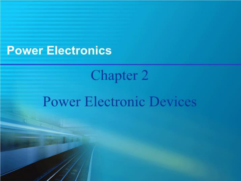 新电力电子技术第5版 教学课件 王兆安 Chapter02