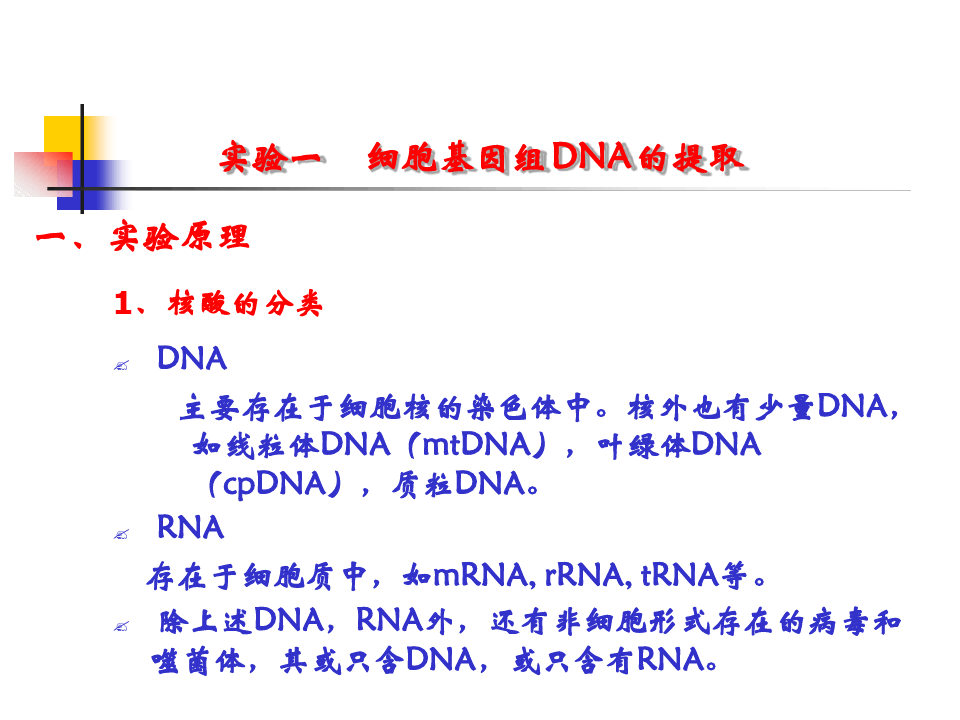 细胞基因组DNA的提取.ppt