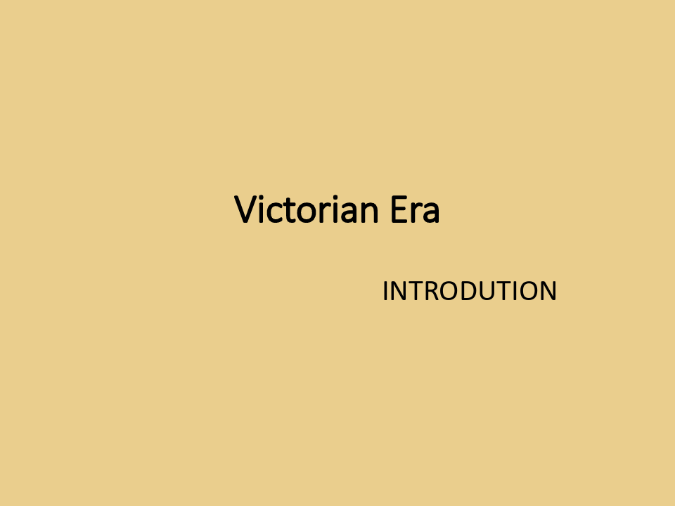 英国文学Victorian-Era-维多利亚时代
