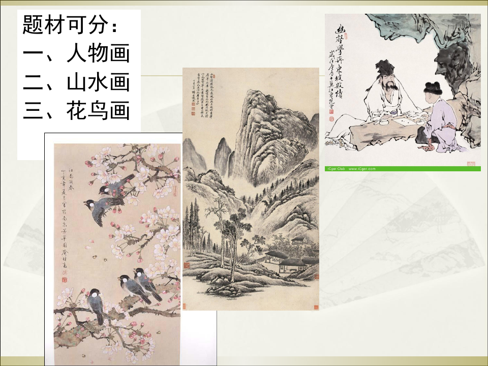 中国古代人物画欣赏高中精品PPT课件