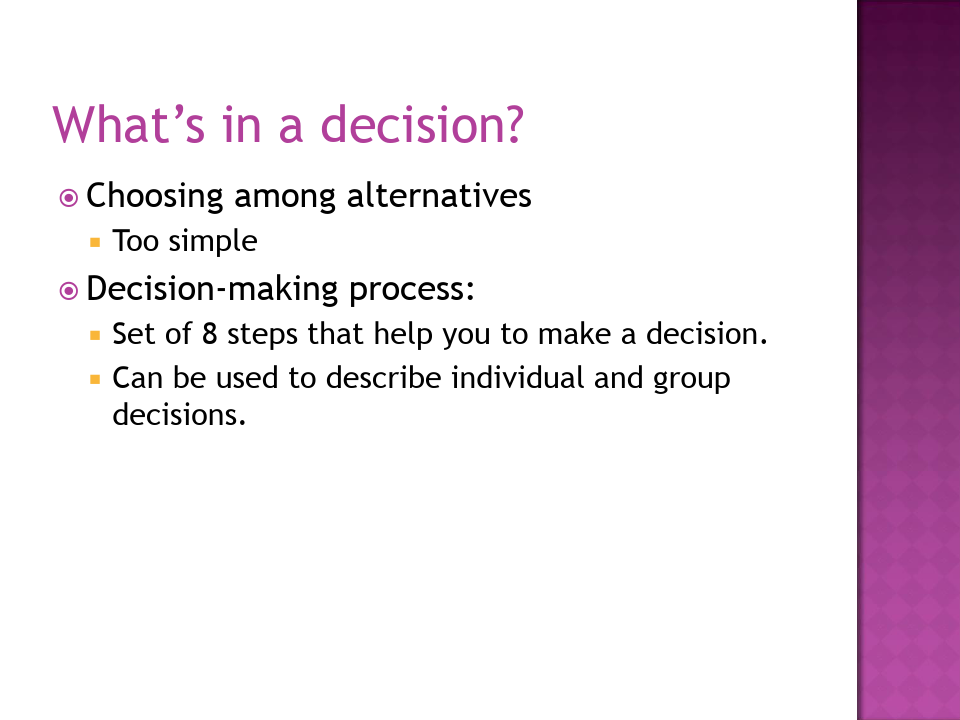 管理学原理英文版课件Chapter 4Foundations of Decision Making