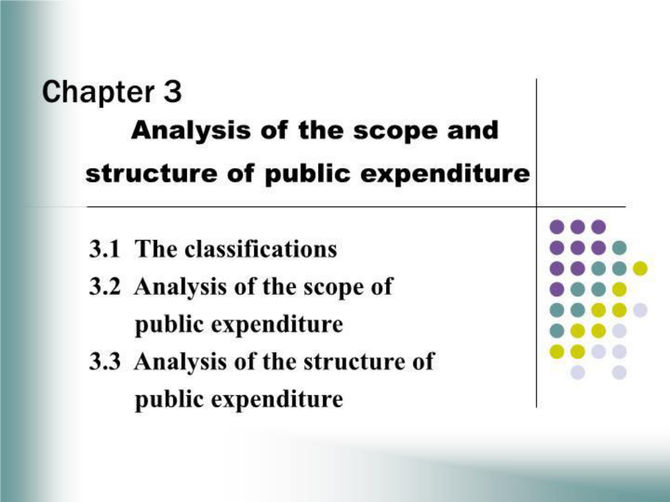 财政支出规模与结构分析