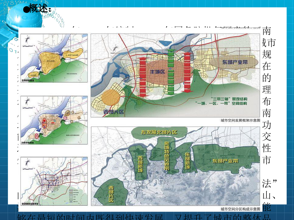 《济南城市规划分析》PPT课件