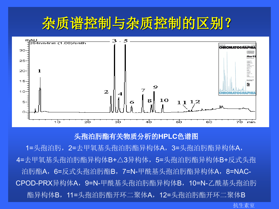 原料药中杂质的控制与案例分析中国药品生物制品检定所胡昌勤ppt课件