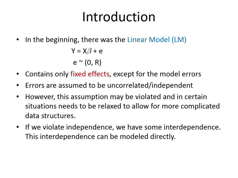 混合效应模型--多水平模型(英)