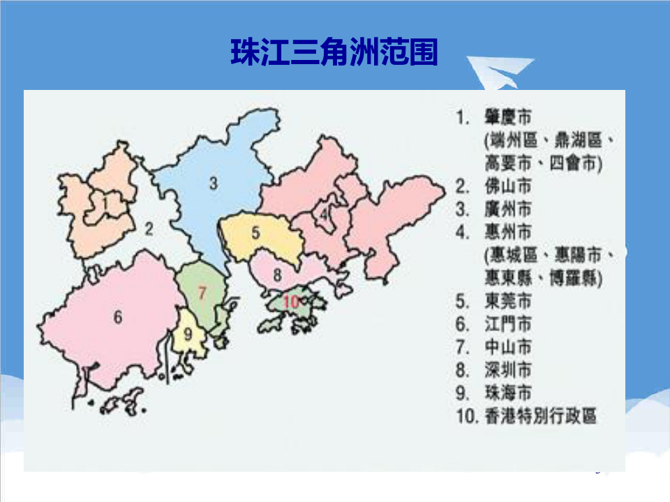 发展战略-珠江三角洲城镇群协调发展规划 精品
