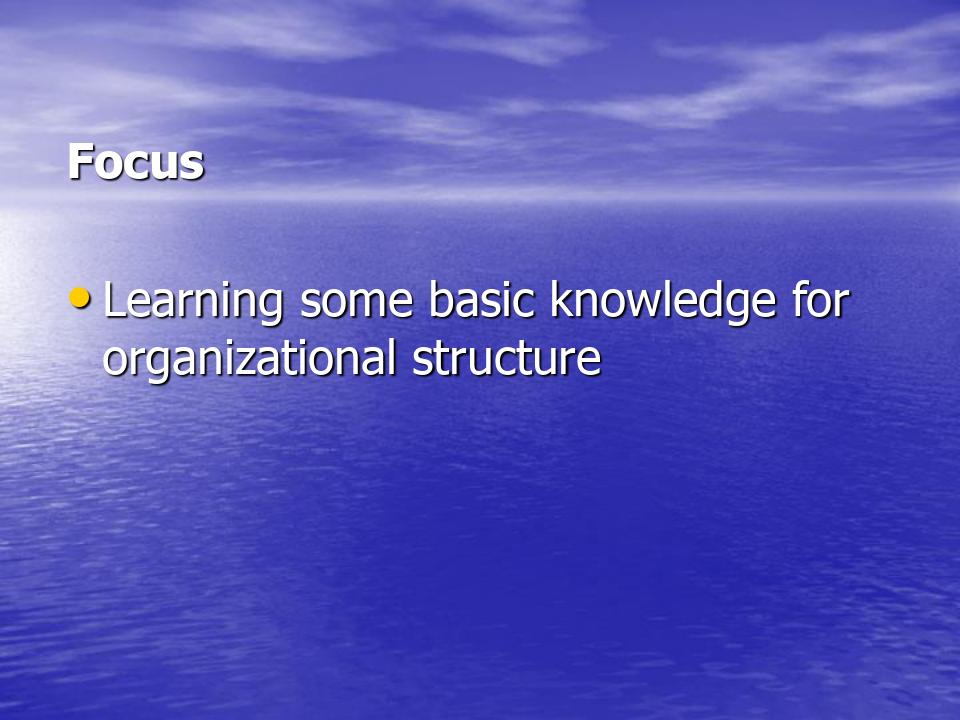 综合商务英语教程第三册unit 5Organizational Structure