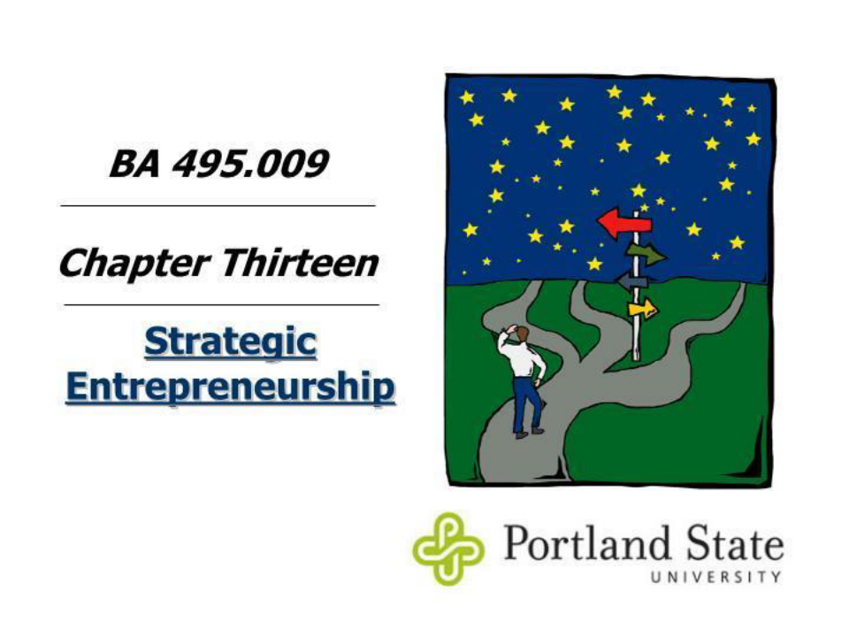 StrategicEntrepreneurship