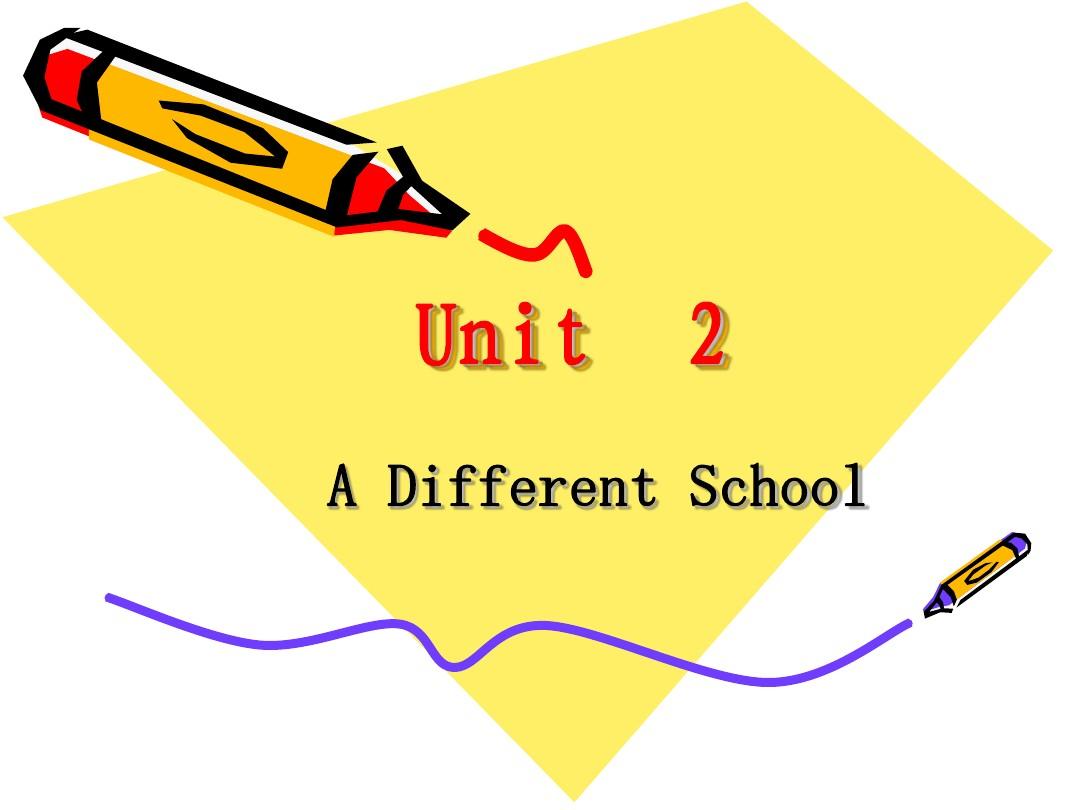 Unit_2_a_different_school(凤凰职教英语第一册第二单元)
