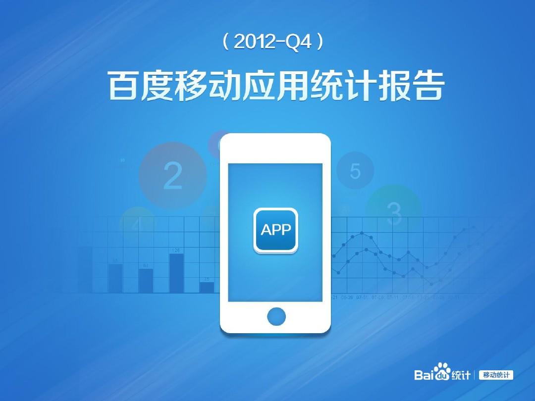 2012Q4 百度移动应用统计报告