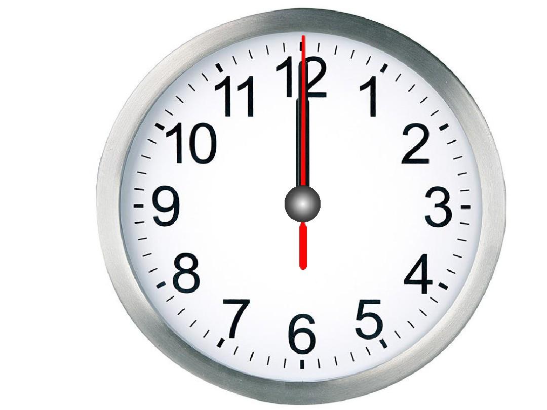 ppt动态时钟(时针分针秒针24小时循环)
