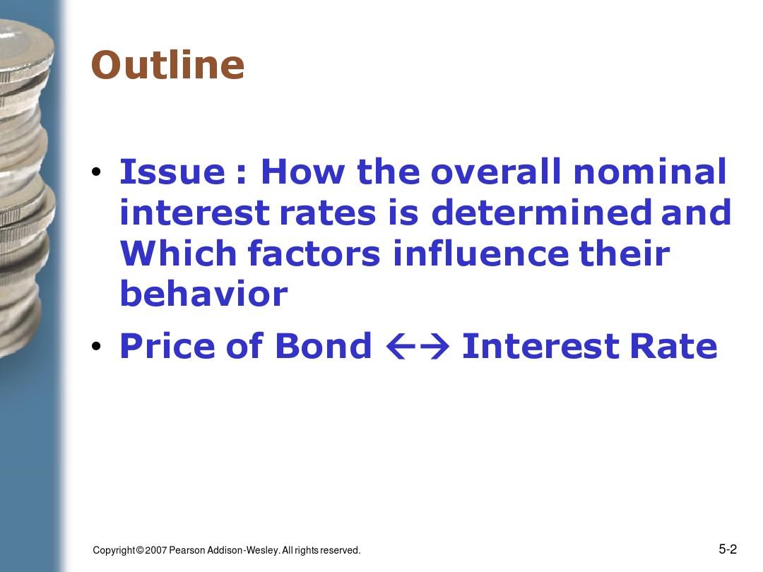 货币金融学英文课件Lecture 4