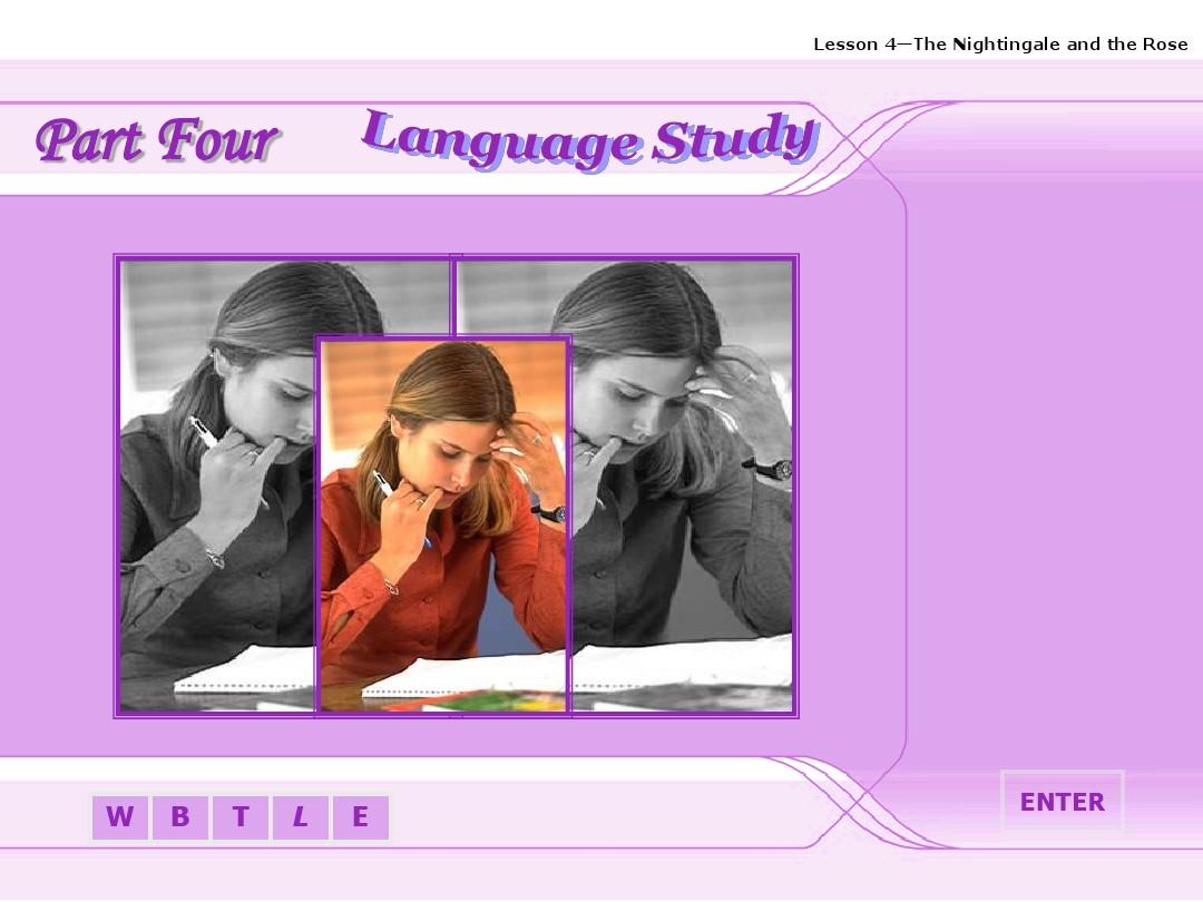 新概念  3   lesson4_language+study
