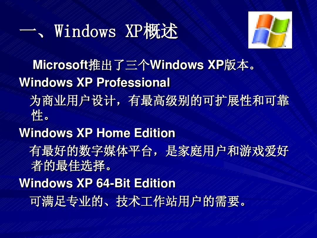 windowsxp基础知识