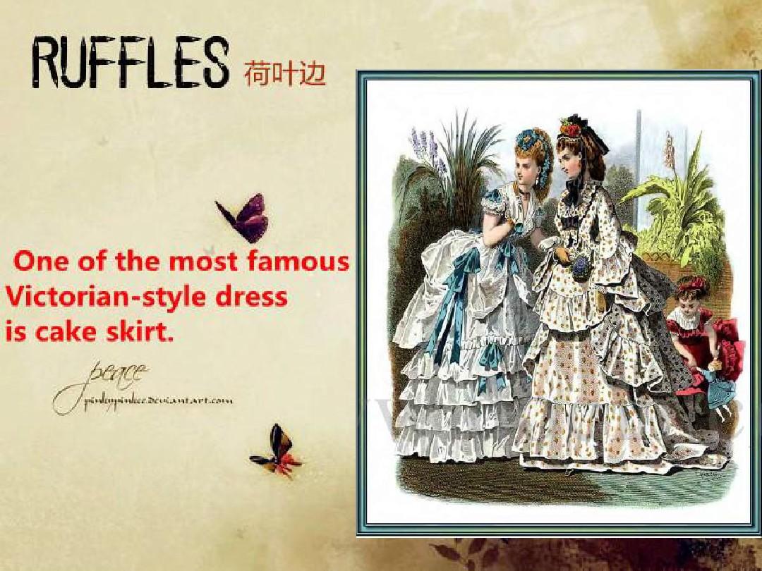 英国维多利亚时期女性贵族古典服饰
