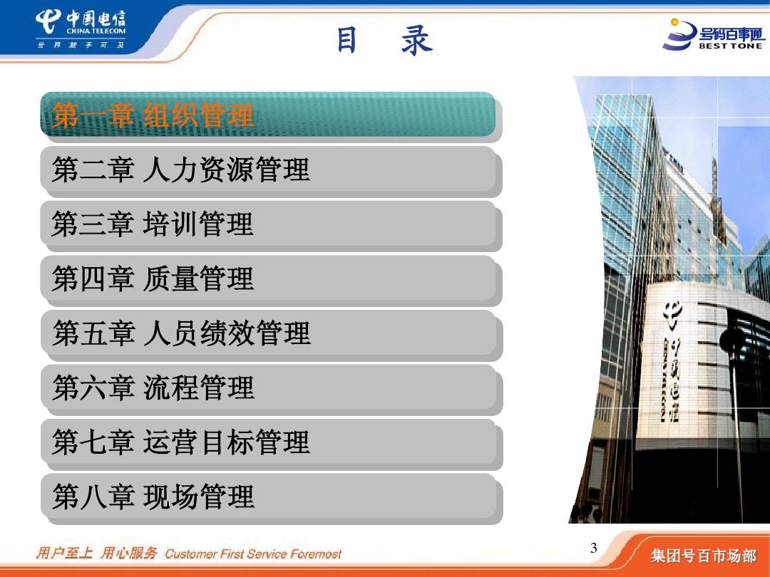 中国电信外包呼叫中心运营管理培训