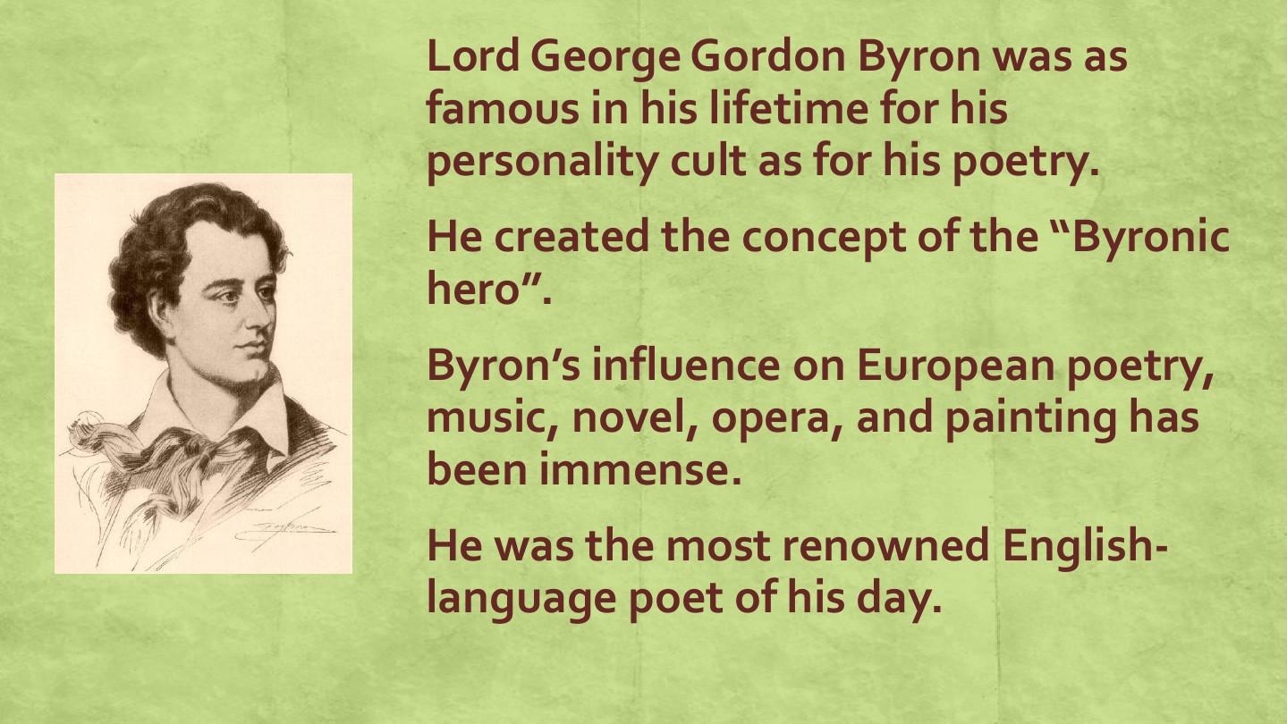 Lord Byron pre 完全版