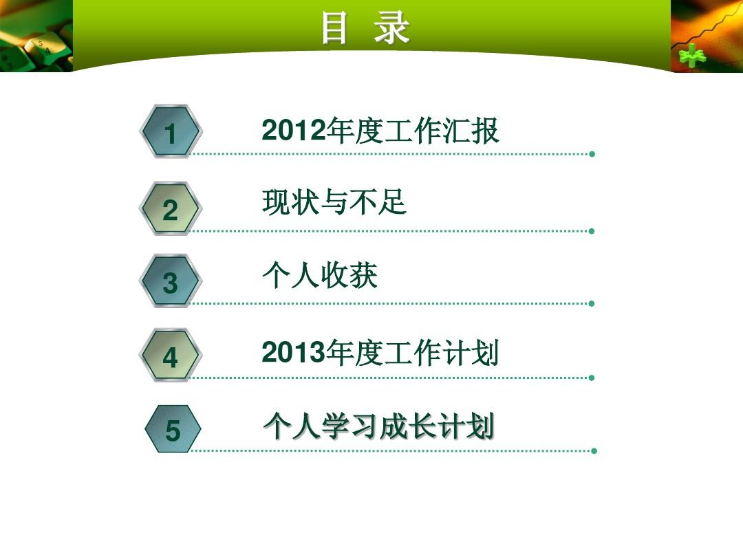 2012年度工作总结与2013年度工作计划