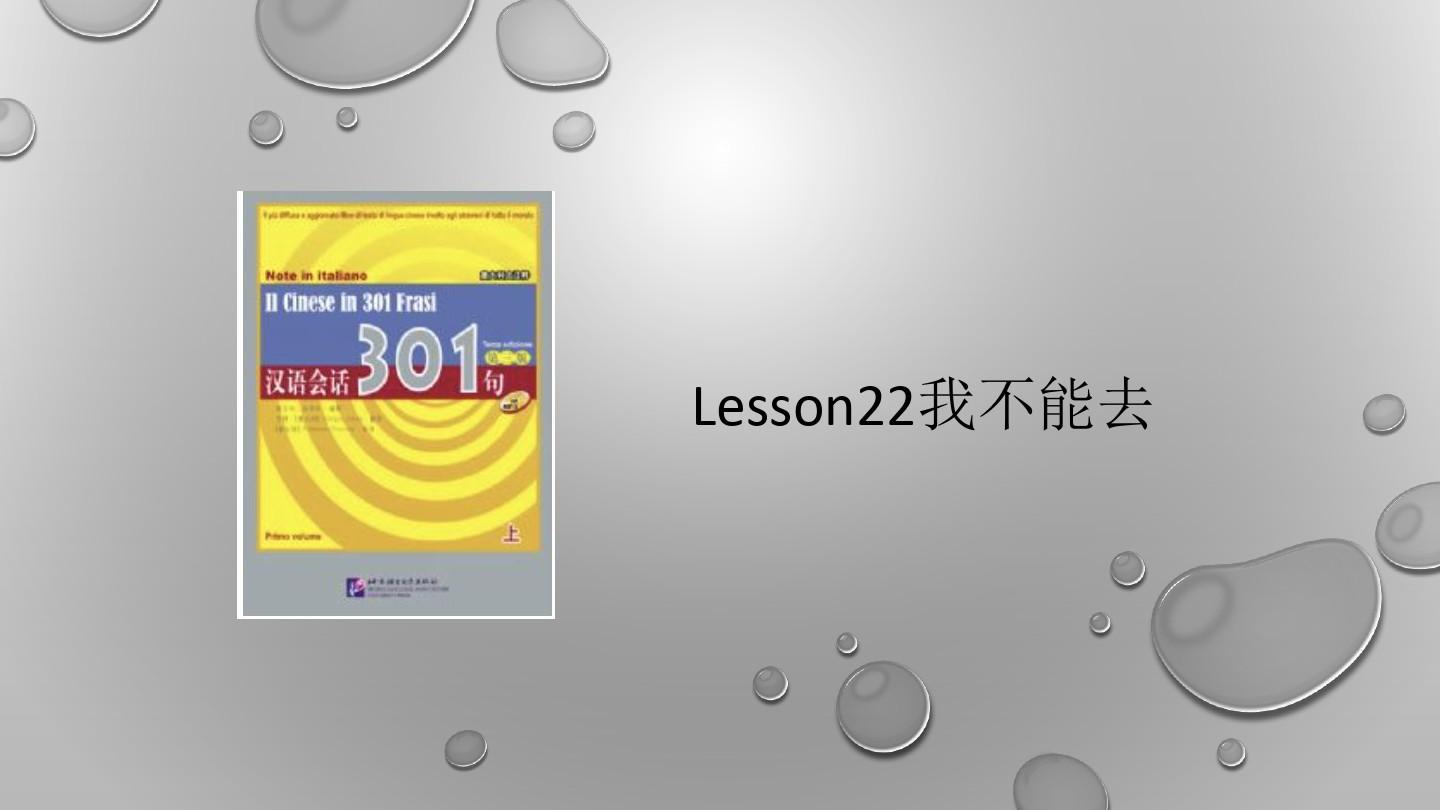 国家孔子学院-对外汉语教师教学课件-汉语会话lesson22