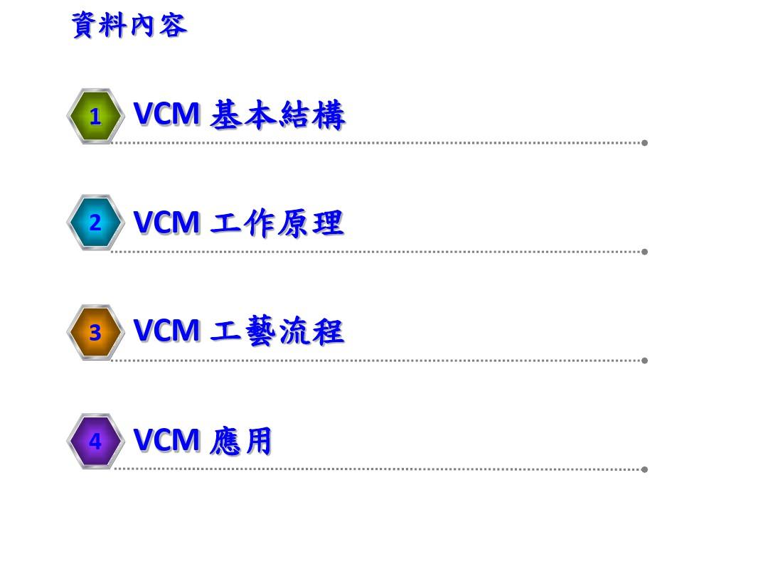 手机照相模组之vcm介绍