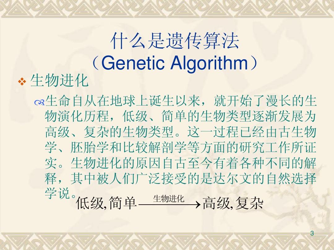 遗传算法及遗传编程_OK