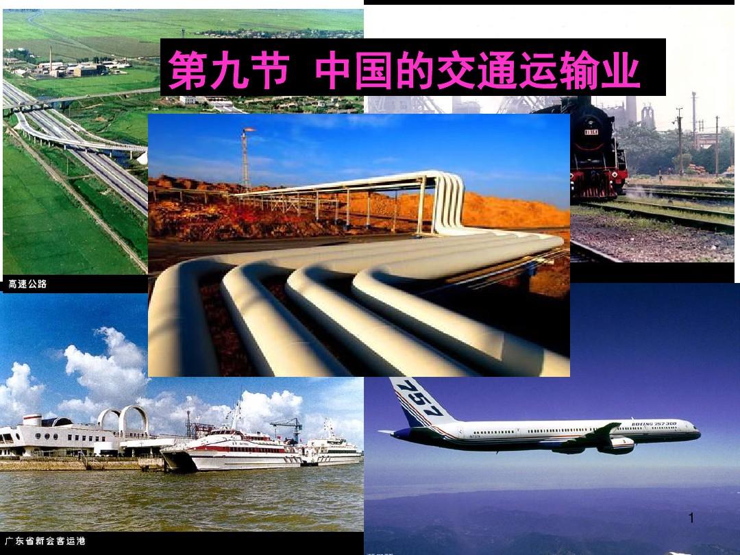 区域地理—中国的交通运输业ppt课件