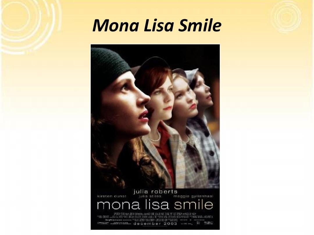 movie--Mona Lisa Smile