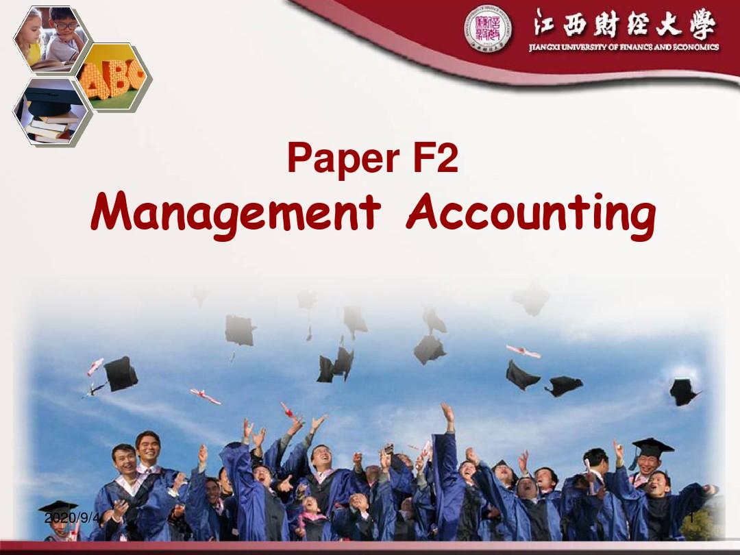 F2ManagementaccountingF2-Chapter12a