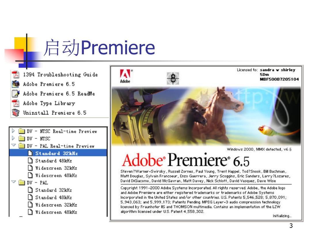视频编辑软件Adobe Premiere