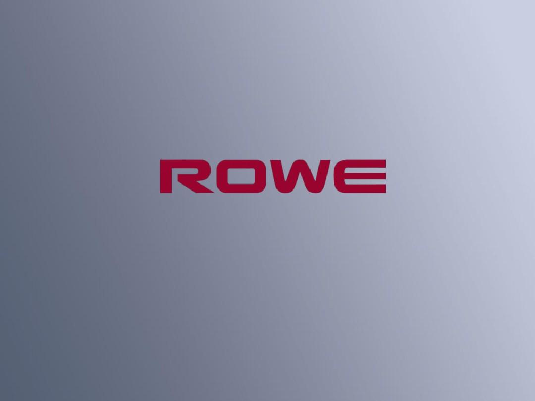 德国ROWE全系列介绍130105-PPT课件