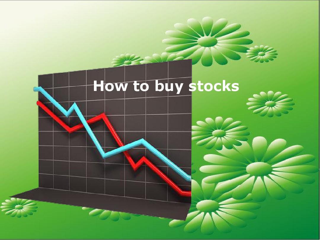 how to buy stocks