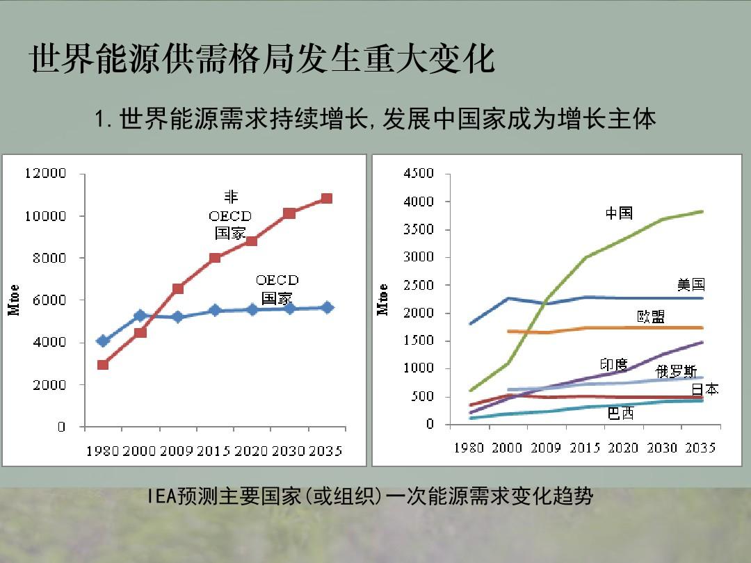 中国中长期能源战略与十三五展望