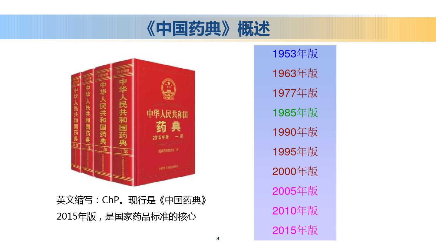 2-1 中国药典2015版及使用ppt课件
