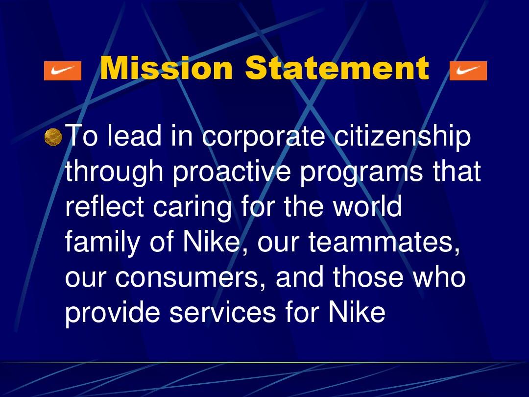 Nike耐克公司英文介绍